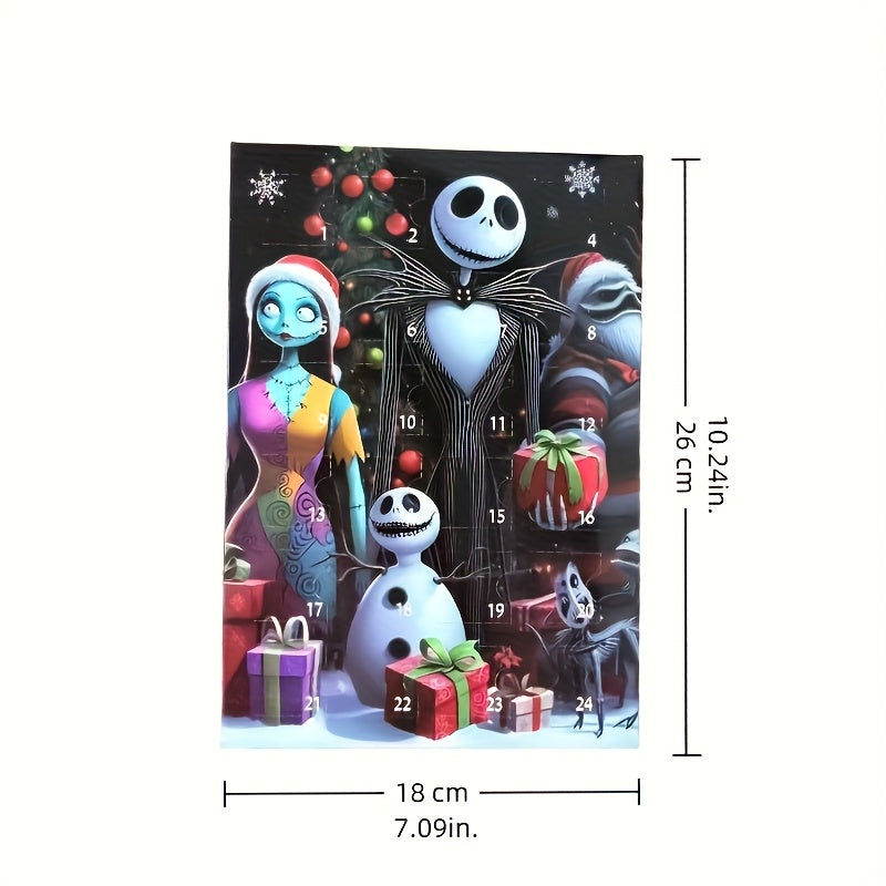 24pcs Disney Nightmare Before Christmas Advent Calendar 2025 – Official Tim - Inspired Collection