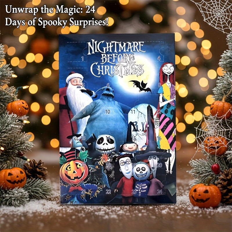 24pcs Disney Nightmare Before Christmas Advent Calendar 2025 – Official Tim - Inspired Collection