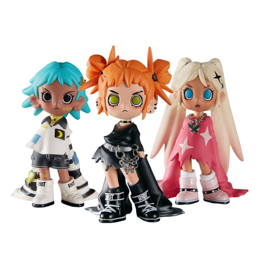 POP MART Lil Peach Riot Loading! – Figurine Blind Box Techpunk