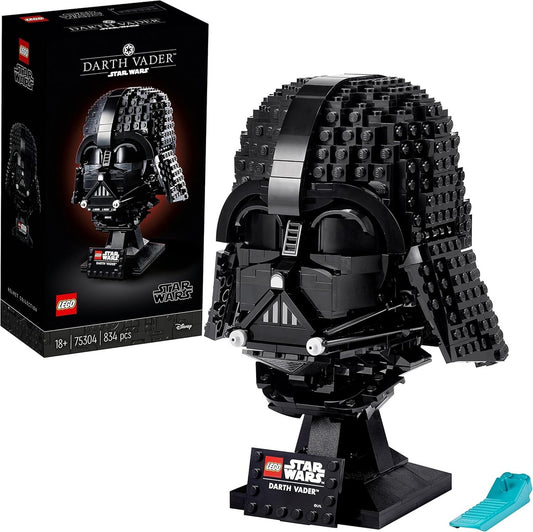 LEGO Star Wars 75304 – Le Casque de Dark Vador | Kit de Construction Collector pour Adultes – Maquette à Exposer