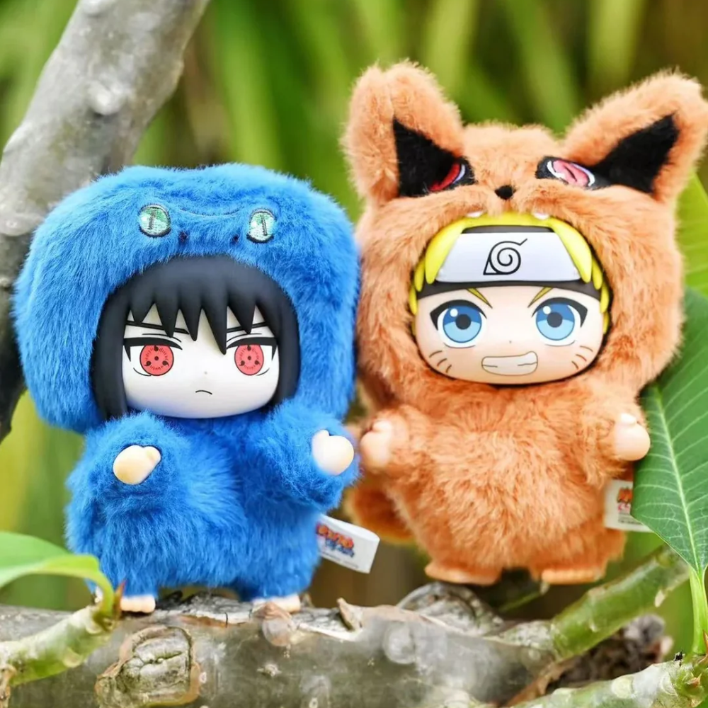 EAKI Naruto Shippuden Beast Party – Porte-clés Peluche Blind Box