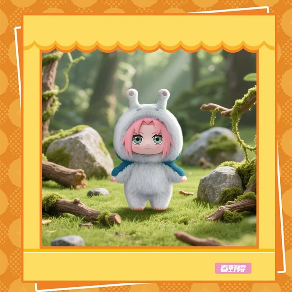 EAKI Naruto Shippuden Beast Party – Porte-clés Peluche Blind Box