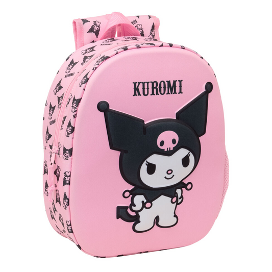 Sanrio Cartable Kuromi Rose Officiel