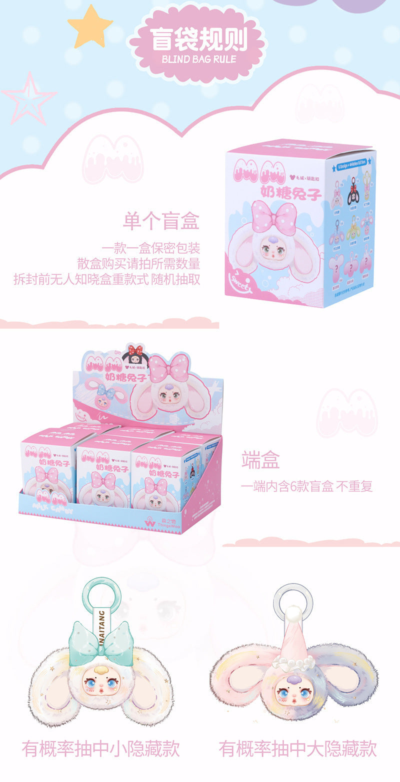 MINISO Figurine MM Milk Candy 2ᵉ Génération Blind Box Kawaii