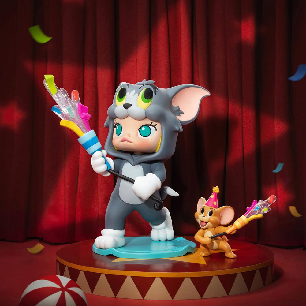 POP MART MOLLY × Tom & Jerry Figurine Collector Édition Spéciale