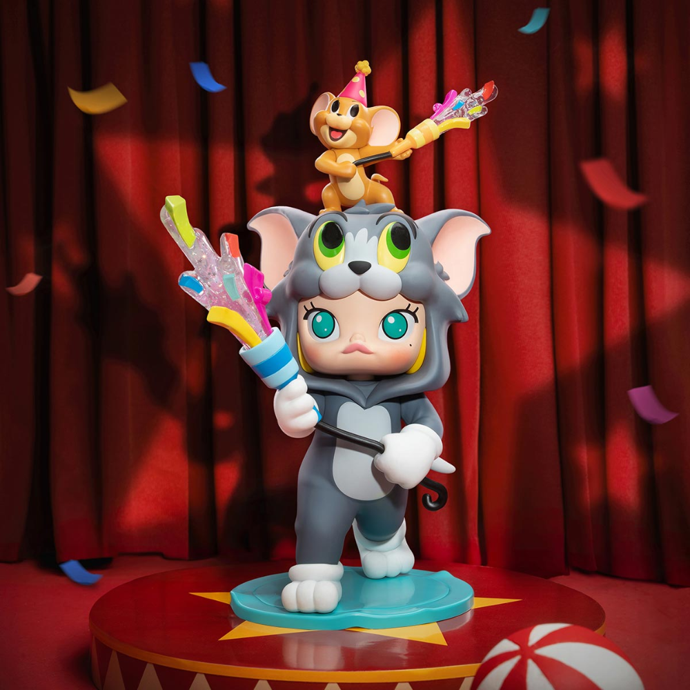 POP MART MOLLY × Tom & Jerry Figurine Collector Édition Spéciale