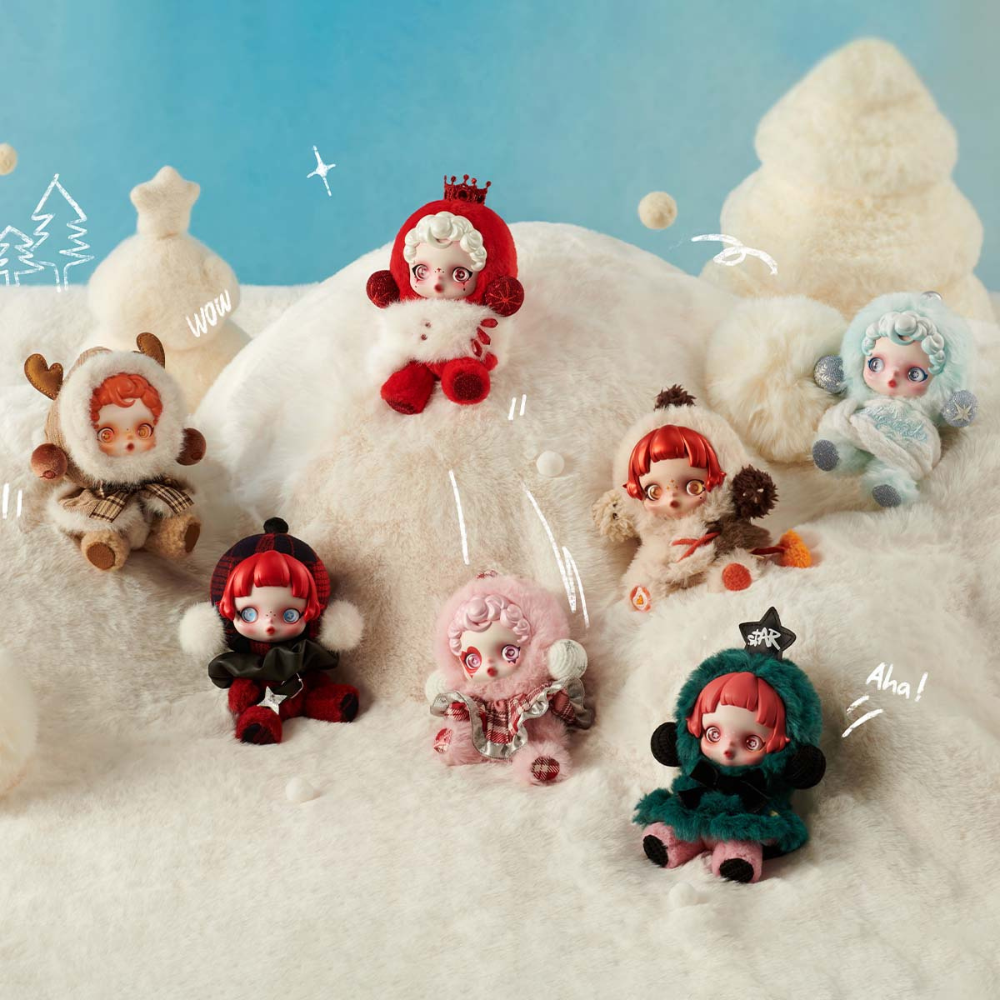 1x SKULLPANDA - Winter Symphony Series Plush Blind Box