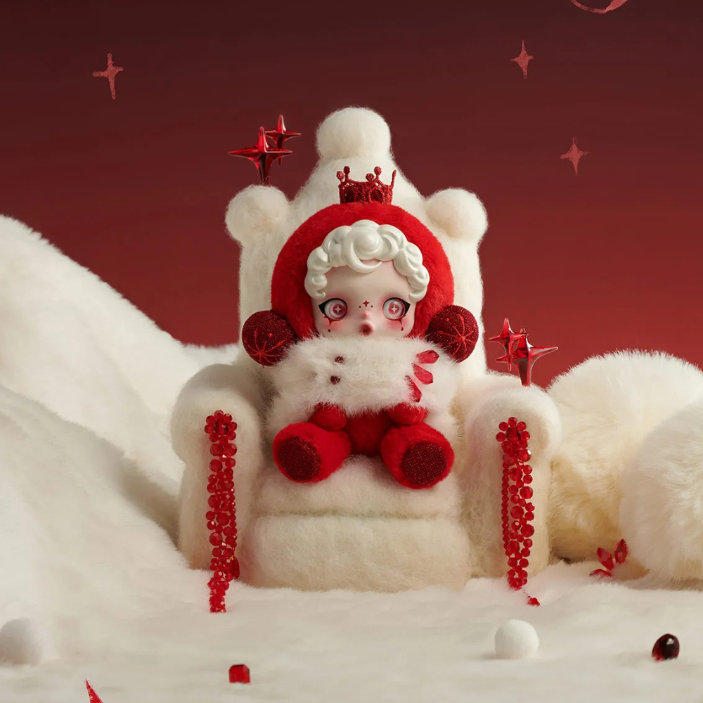 POP MART SKULLPANDA Winter Symphony Peluche Blind Box Série Hivernale Collector
