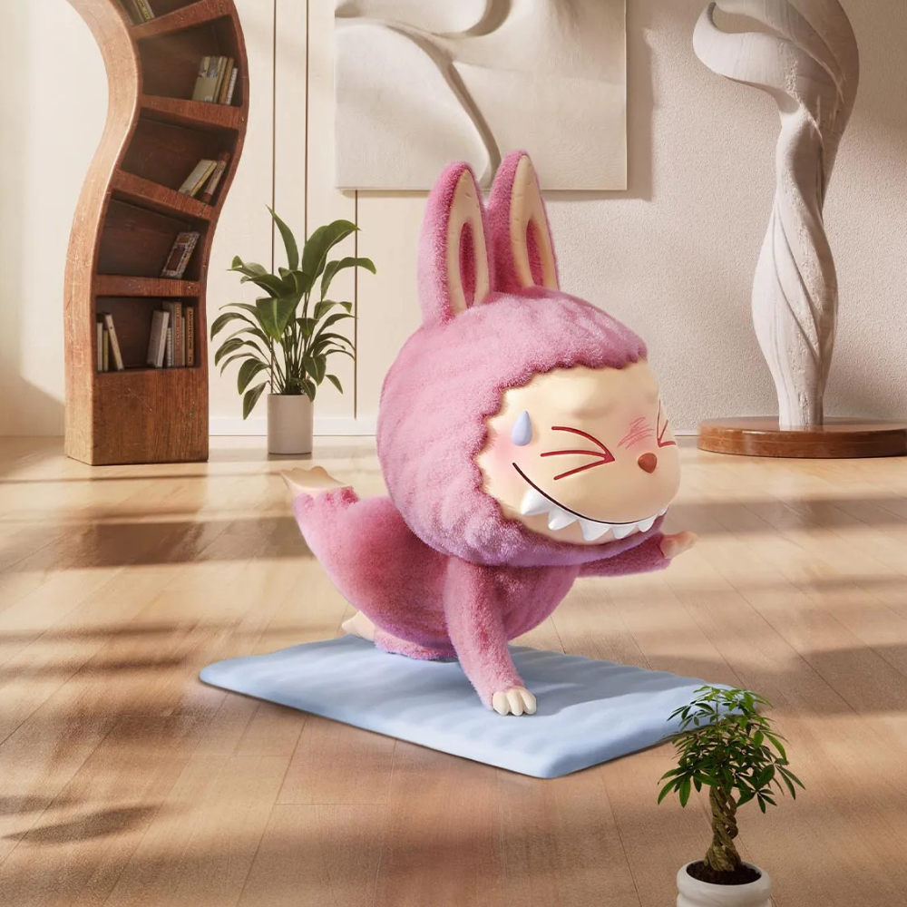 1x Figurines THE MONSTERS Lazy Yoga