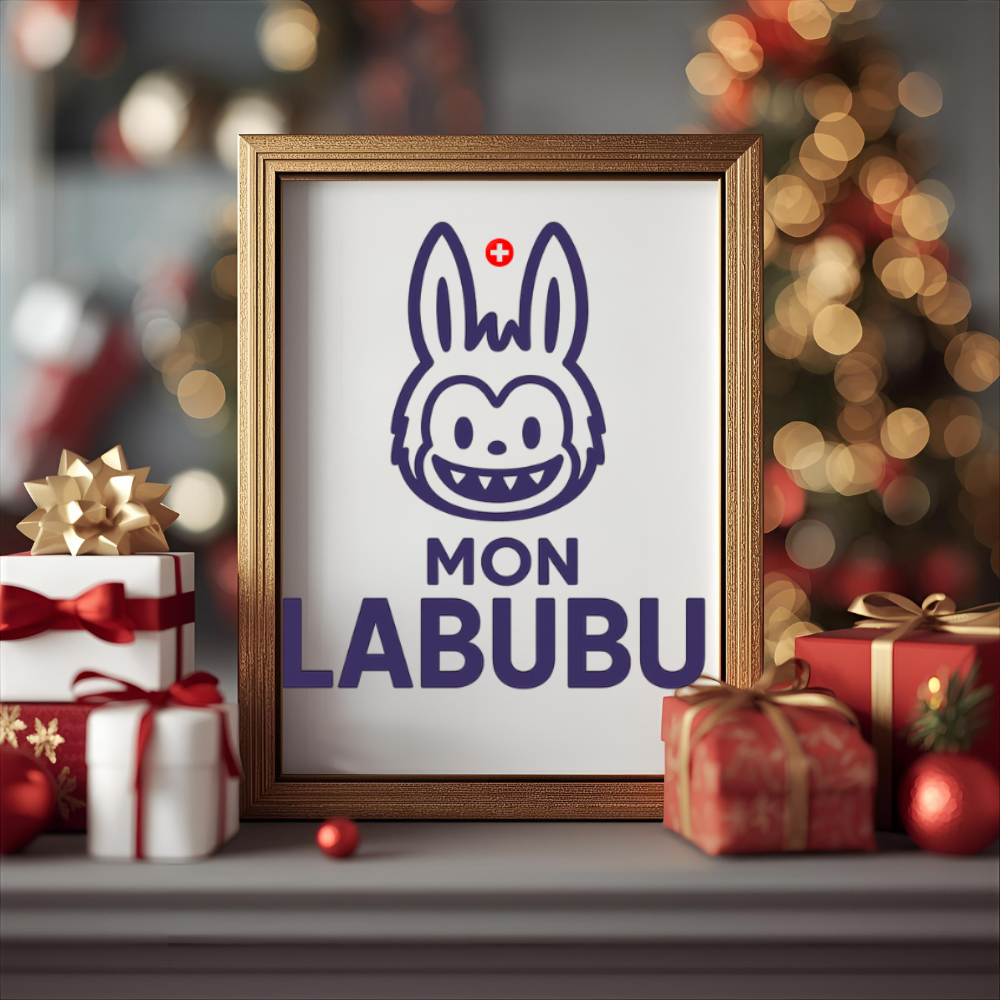 portrait dans cadre photo mickey family