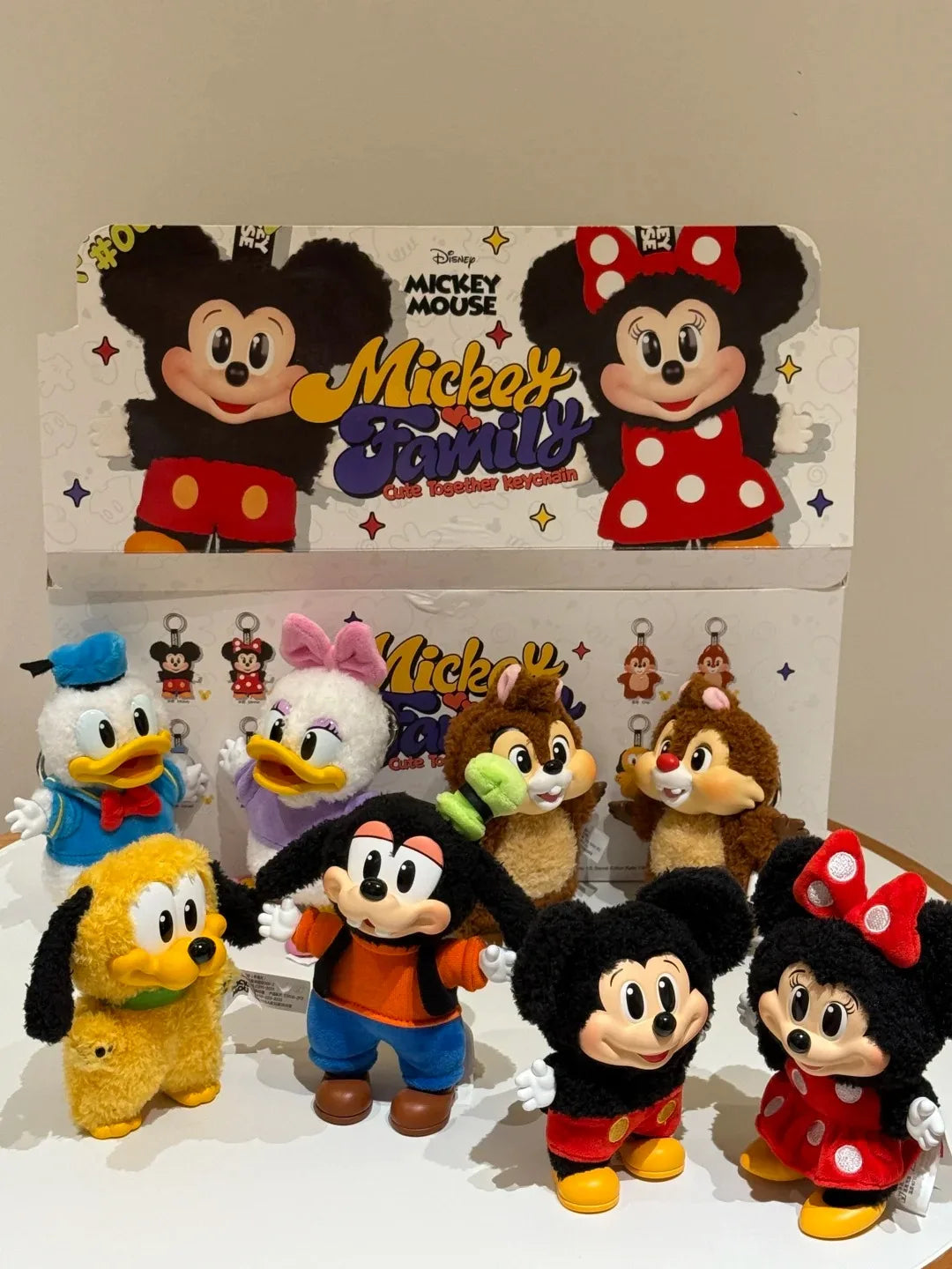 POP MART Disney Mickey Family Figurine Surprise Blind Box Kawaii