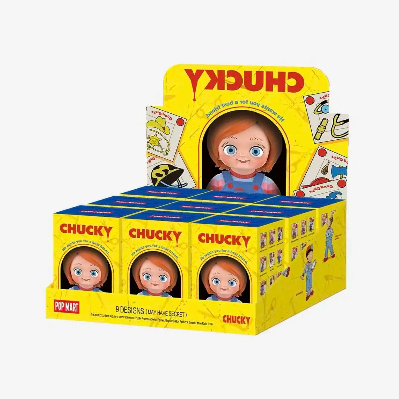 POP MART Chucky Ghost Return Figurine Surprise Blind Box Collector