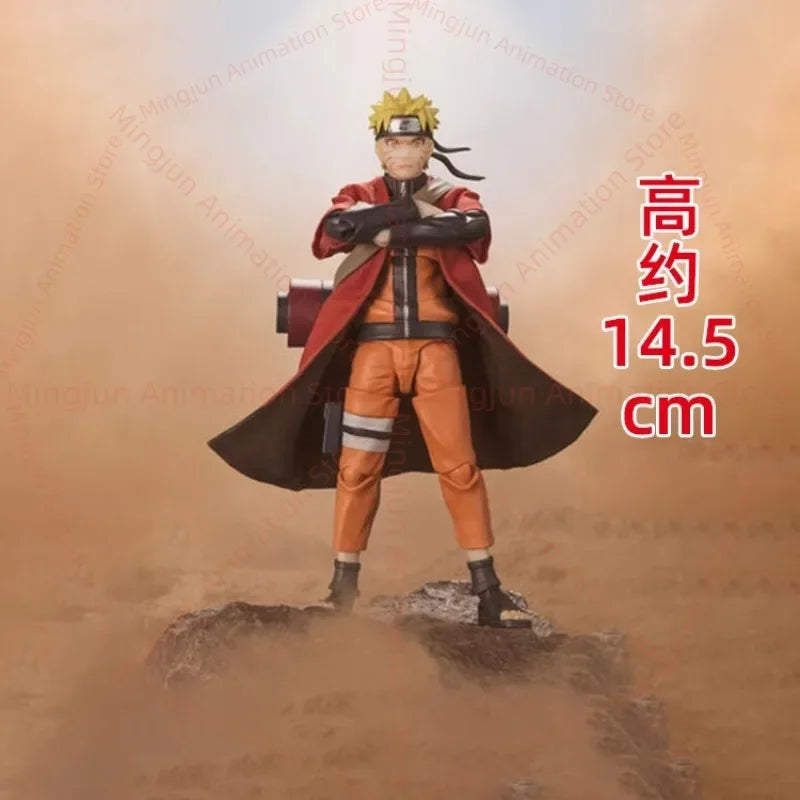 【In Stock】Original Bandai PB SHF Naruto Shippuden Uzumaki Naruto Sage Mode Savior Collection Model Toy Ornament