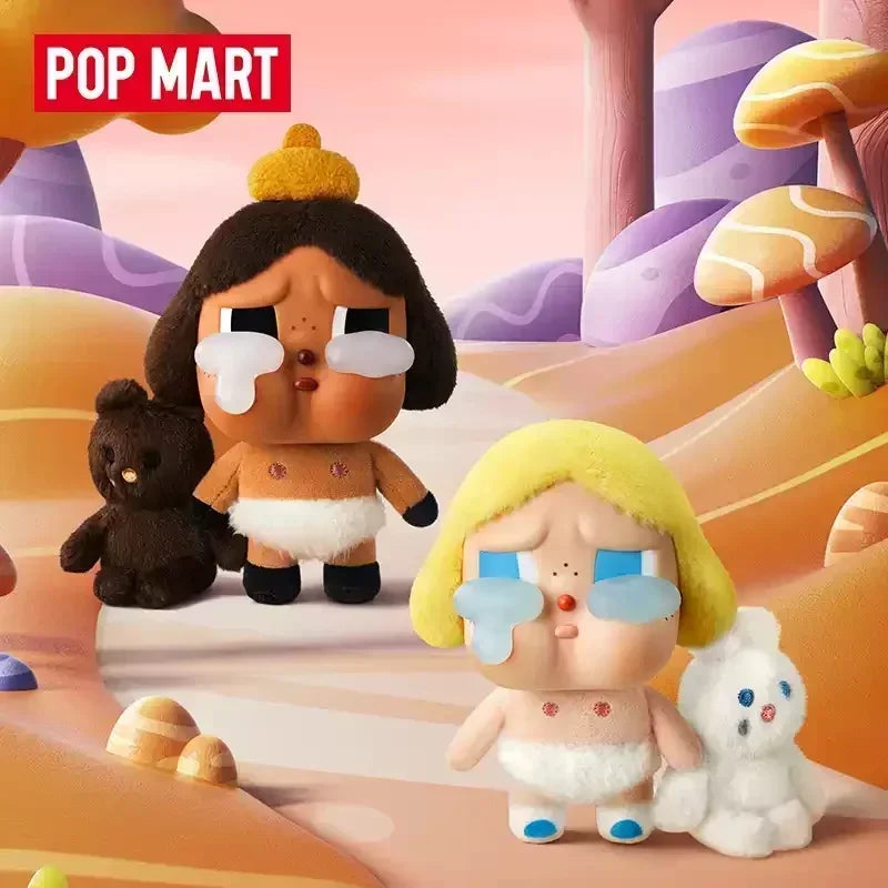 POP MART Crybaby Crying Again Figurine Blind Box Émotion Kawaii