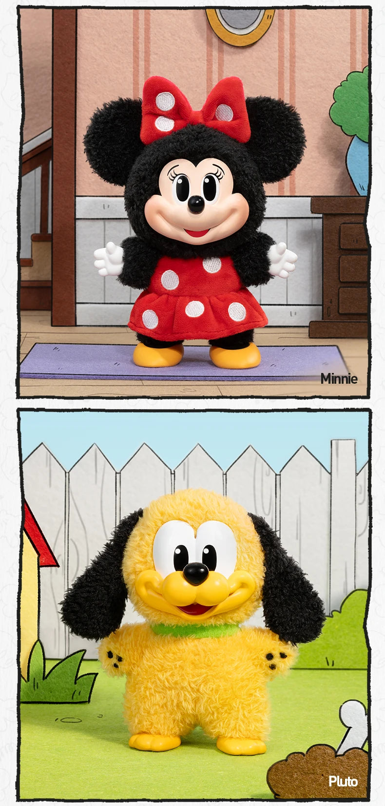 POP MART Disney Mickey Family Figurine Surprise Blind Box Kawaii