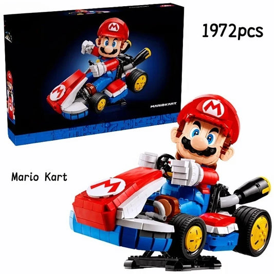 MINISO – Kart de Course à Construire 1972pcs Inspiré du Jeu Classique