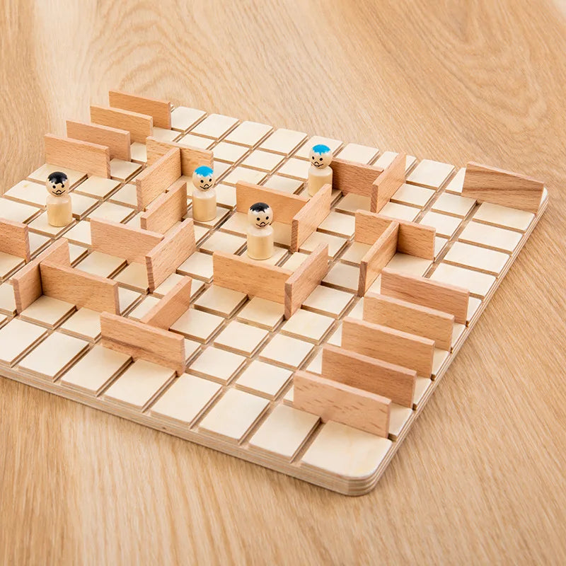 Jeu de Société Éducatif Bois – 2 à 4 Joueurs
