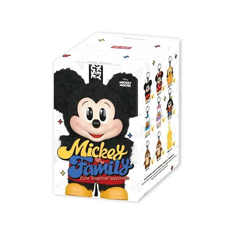 POP MART Disney Mickey Family Figurine Surprise Blind Box Kawaii