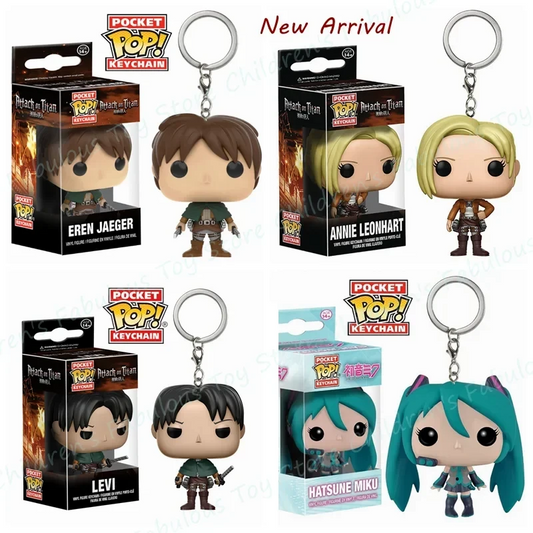 Funko Porte-clés Vinyle Attaque Sur Titan Figurines
