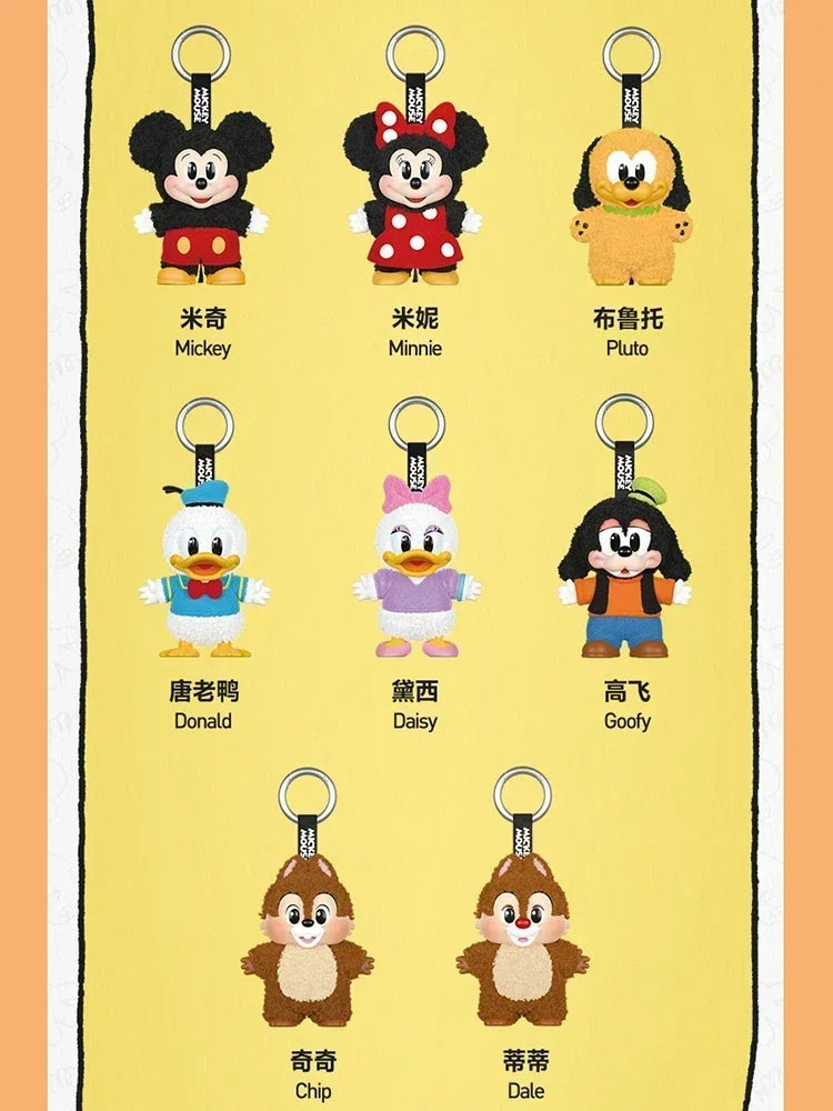 POP MART Disney Mickey Family Figurine Surprise Blind Box Kawaii
