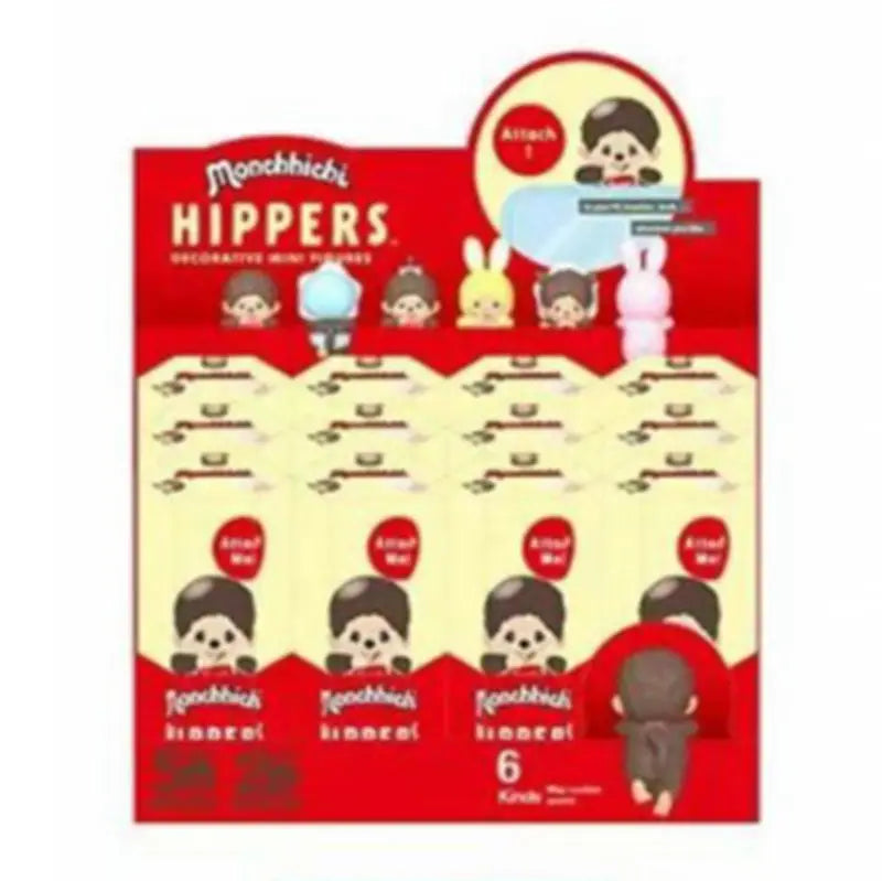 Sonny Angel x Monchhichi Figurine Hippers Kawaii à Ventouse