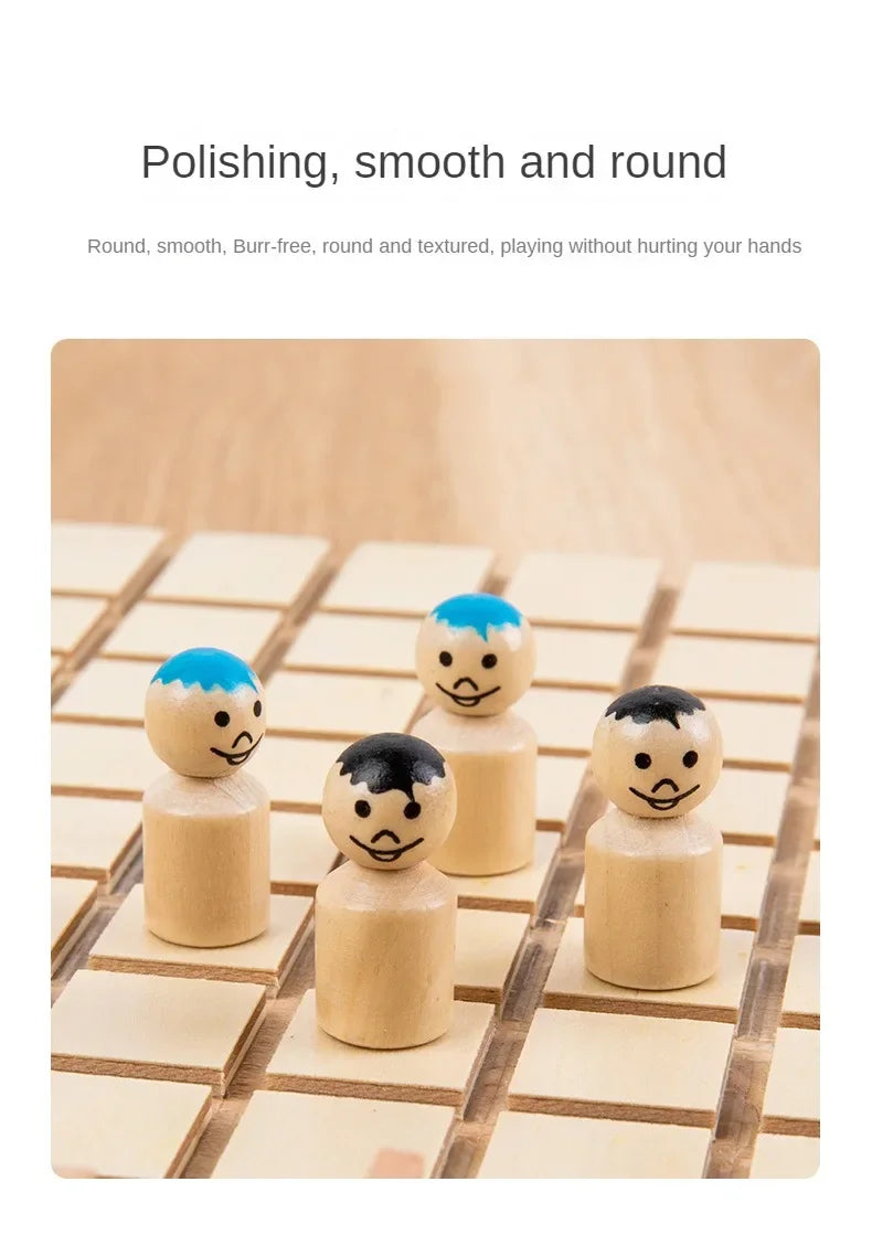 Jeu de Société Éducatif Bois – 2 à 4 Joueurs