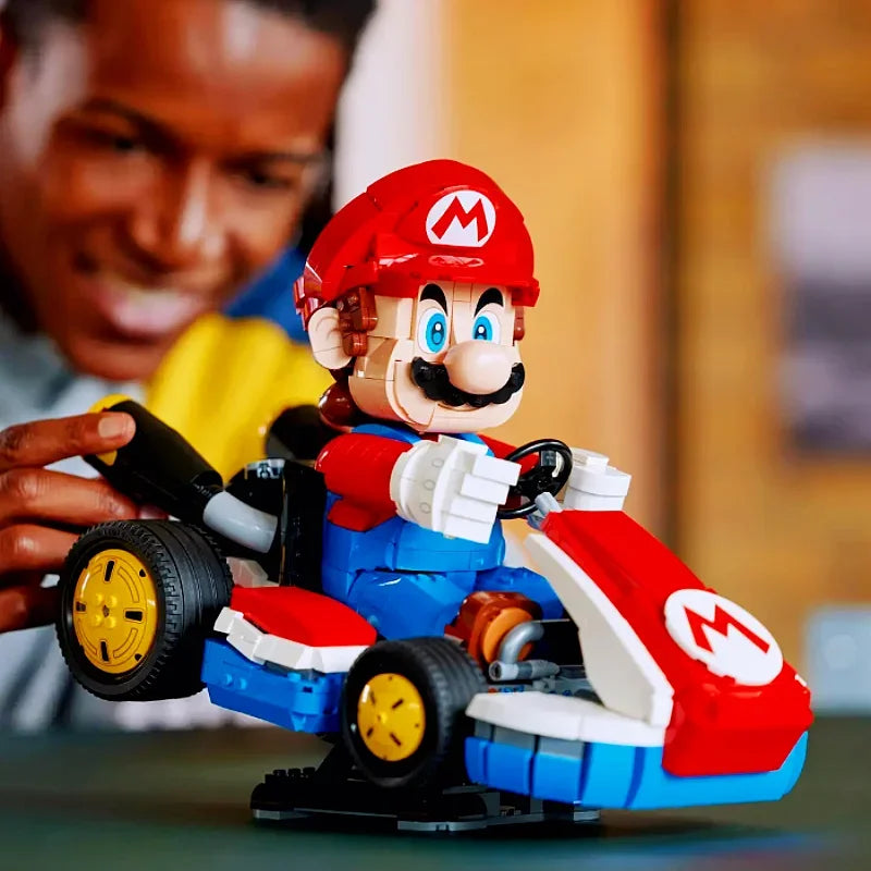 MINISO – Kart de Course à Construire 1972pcs Inspiré du Jeu Classique