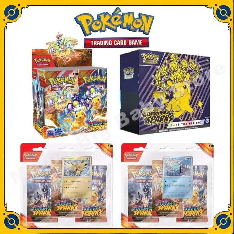 Collection Pokémon – cartes officielles JCC, boosters, figurines et coffrets collector. Découvrez notre sélection pour joueurs et collectionneurs.