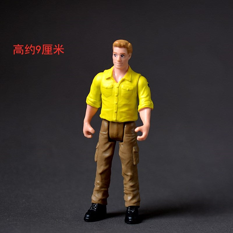 Figurines Famille Réaliste – Ensemble Parents et Enfant