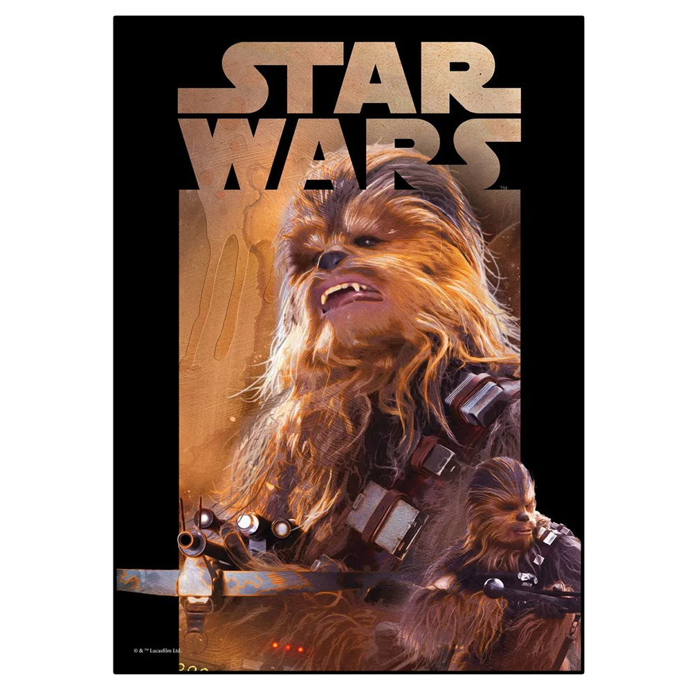 MINISO Poster Star Wars – Toile HD Dark Vador & Yoda, Sans Cadre