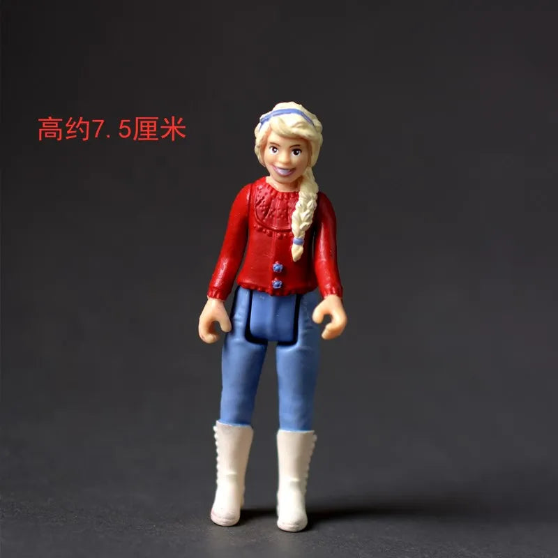 Figurines Famille Réaliste – Ensemble Parents et Enfant