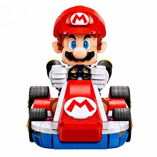 MINISO – Kart de Course à Construire 1972pcs Inspiré du Jeu Classique