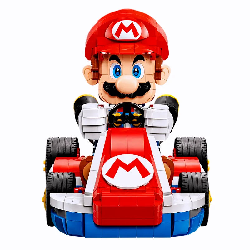 MINISO – Kart de Course à Construire 1972pcs Inspiré du Jeu Classique