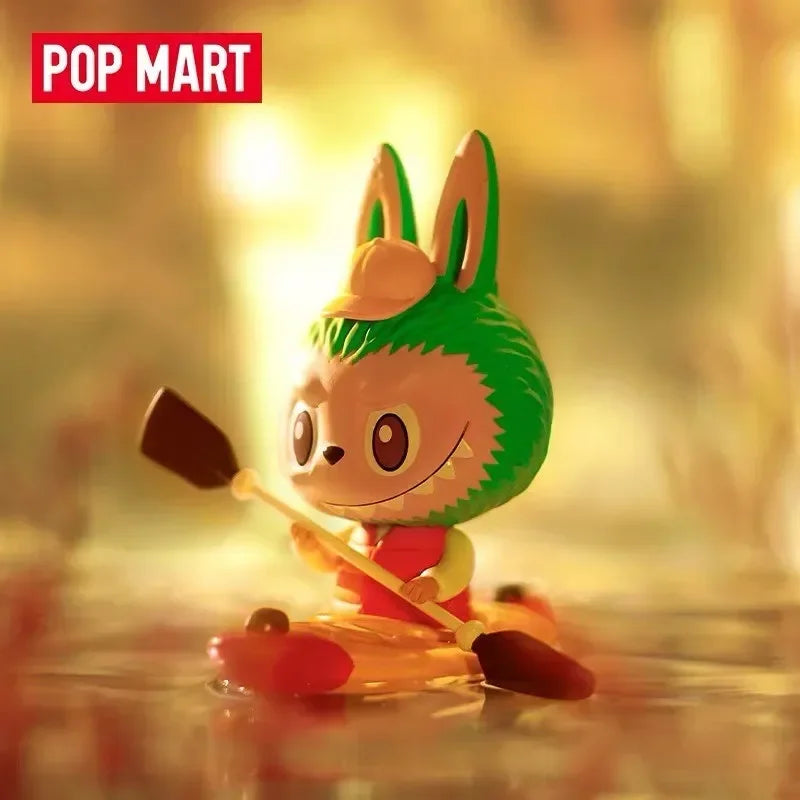 POP MART Labubu Wilderness Travel – Figurine Camping Blind Box ou à choix