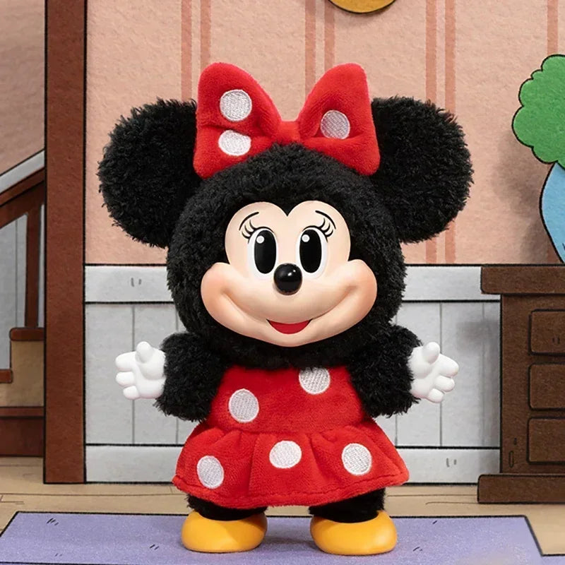 POP MART Disney Mickey Family Figurine Surprise Blind Box Kawaii