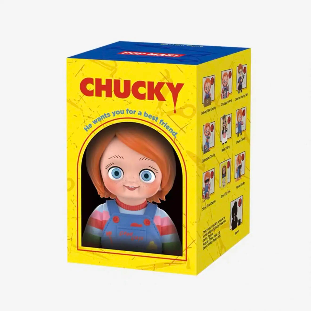 POP MART Chucky Ghost Return Figurine Surprise Blind Box Collector