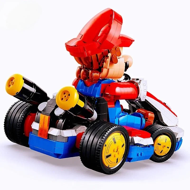 MINISO – Kart de Course à Construire 1972pcs Inspiré du Jeu Classique