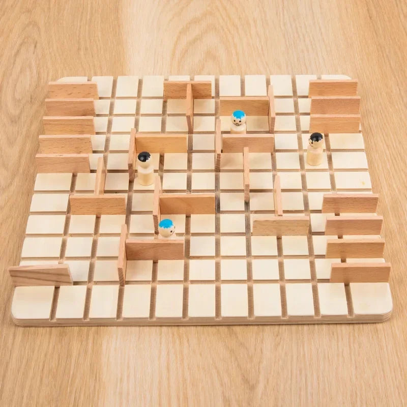 Jeu de Société Éducatif Bois – 2 à 4 Joueurs