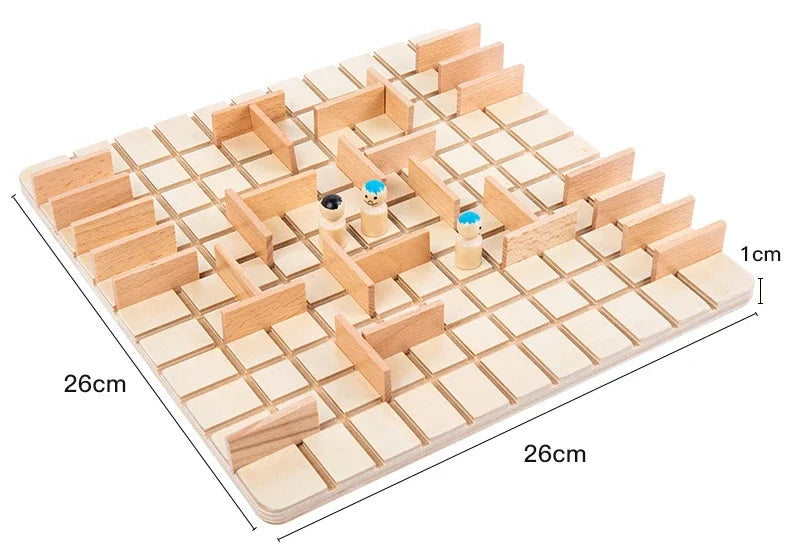Jeu de Société Éducatif Bois – 2 à 4 Joueurs