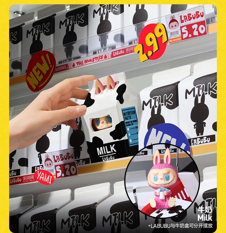 POP MART – Figurine Labubu Wacky Mart The Monsters Series Blind Box