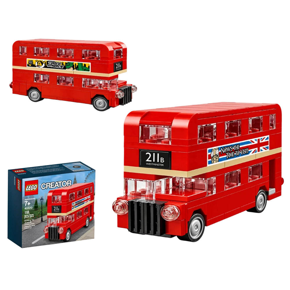 LEGO Creator 40220 – Bus Londonien Double Decker - 118 pièces
