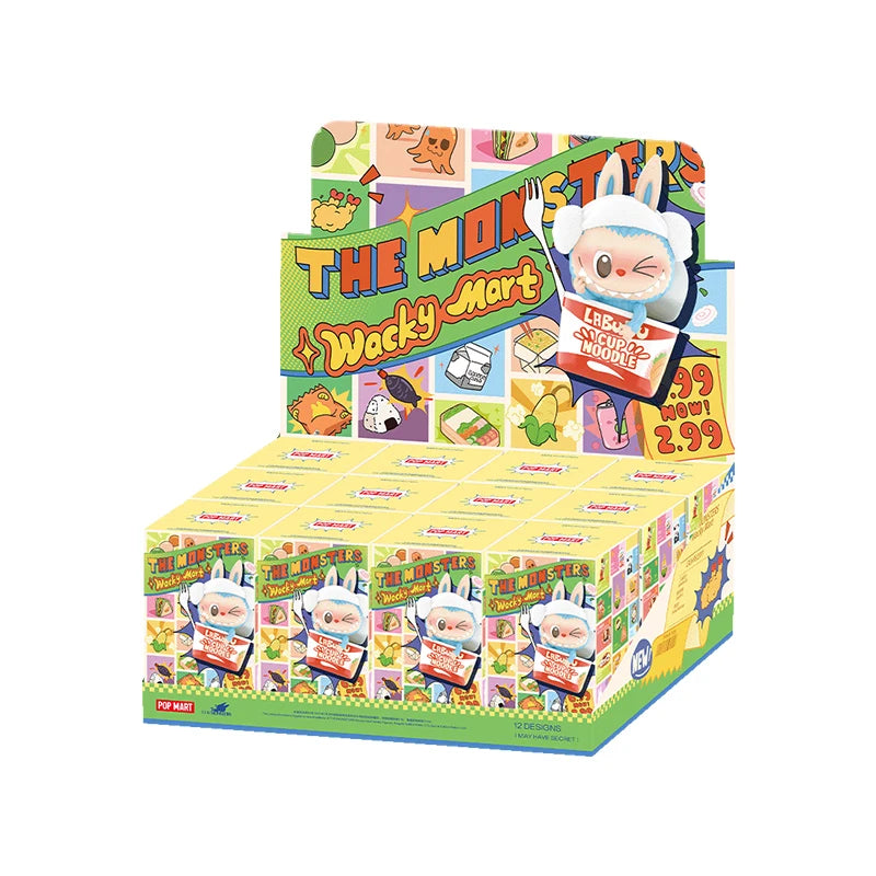 POP MART – Figurine Labubu Wacky Mart The Monsters Series Blind Box
