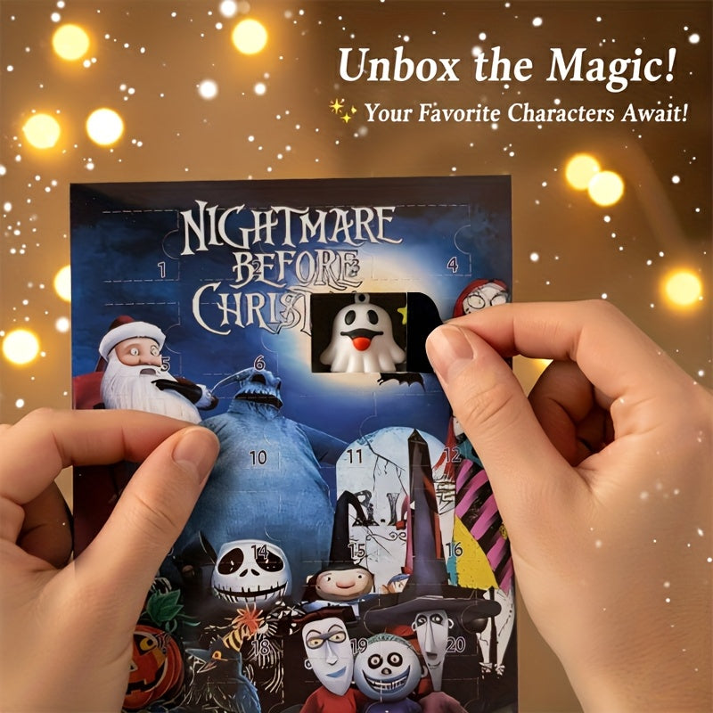 24pcs Disney Nightmare Before Christmas Advent Calendar 2025 – Official Tim - Inspired Collection