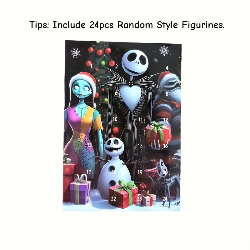24pcs Disney Nightmare Before Christmas Advent Calendar 2025 – Official Tim - Inspired Collection