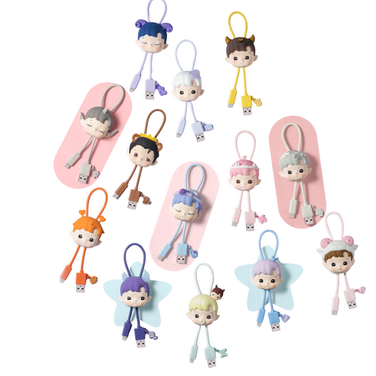 POP MART HACIPUPU The Constellation Câble Blind Box Collector | Accessoire Tech Kawaii