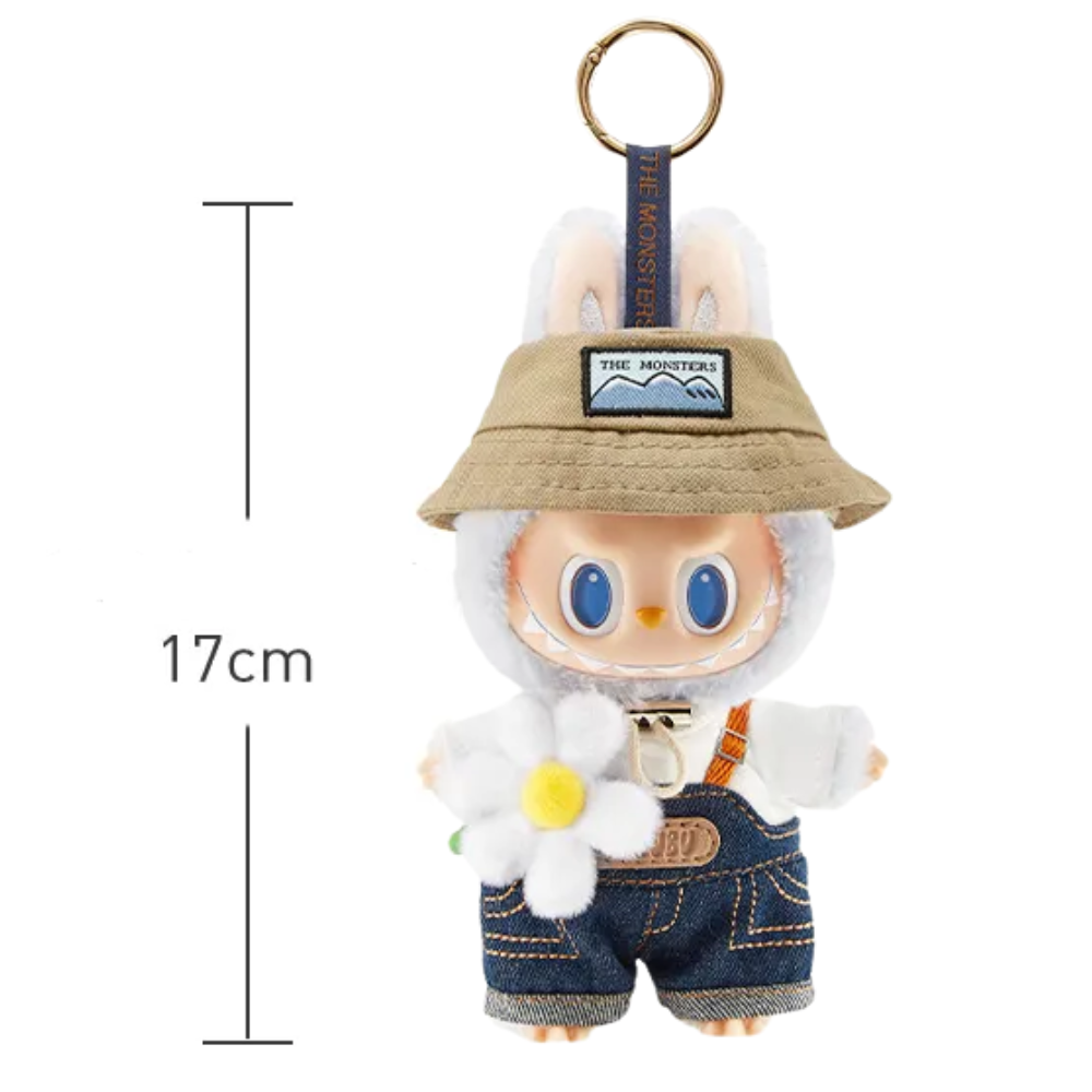 POP MART Labubu Fall in Wild – Porte-Clés Figurine Peluche Vinyle