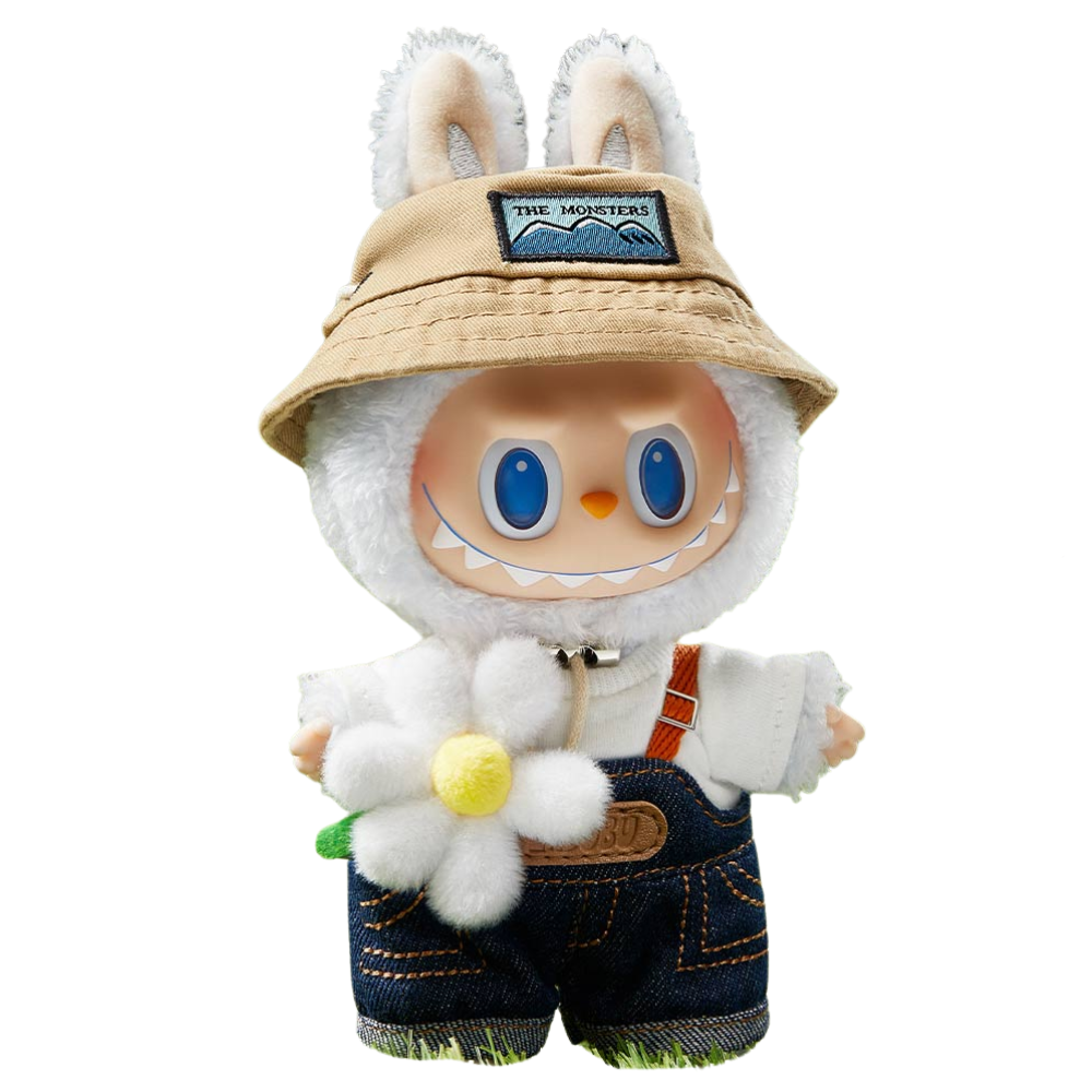POP MART Labubu Fall in Wild – Porte-Clés Figurine Peluche Vinyle