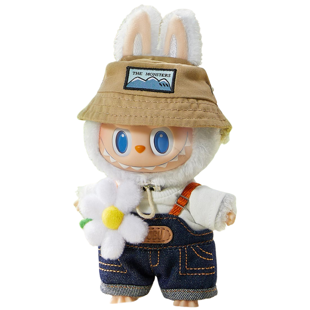 POP MART Labubu Fall in Wild – Porte-Clés Figurine Peluche Vinyle