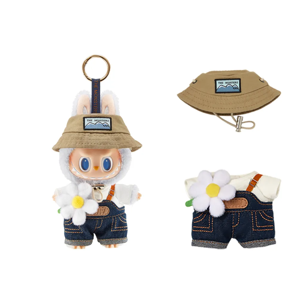 POP MART Labubu Fall in Wild – Porte-Clés Figurine Peluche Vinyle