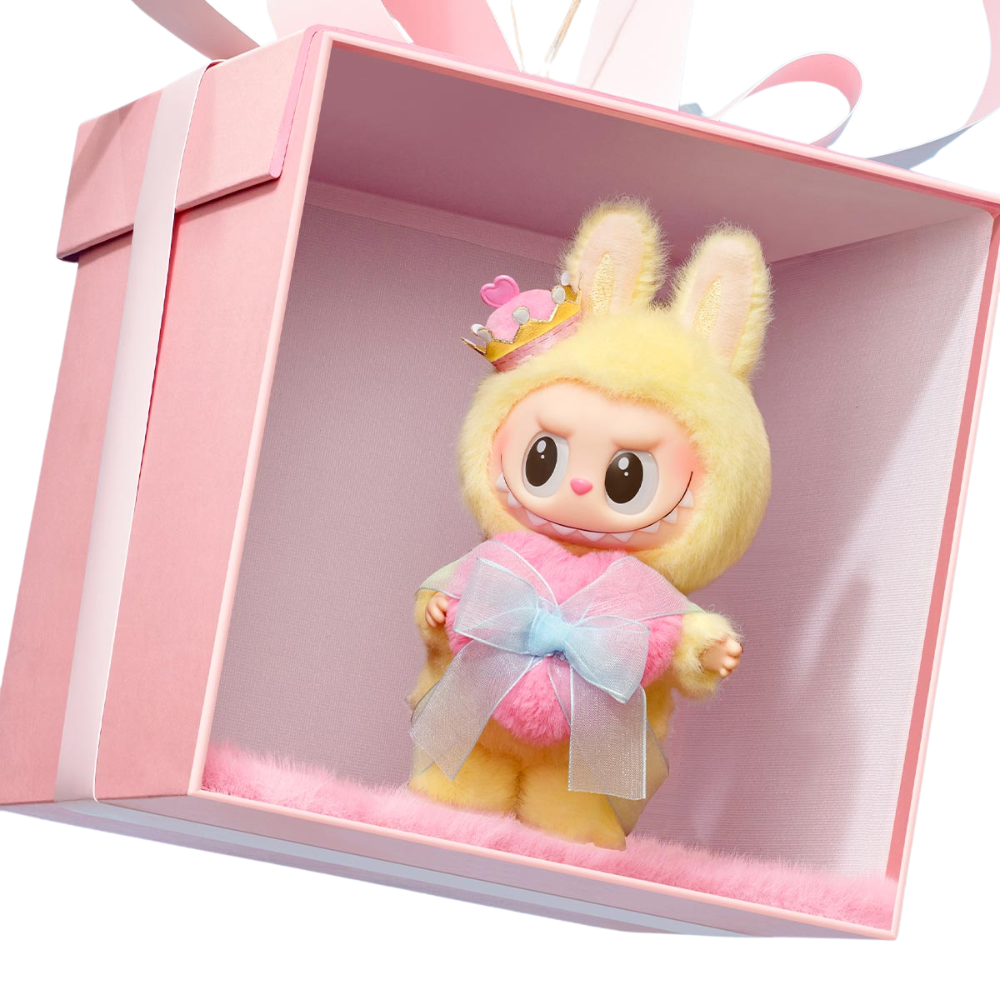 POP MART Labubu Let’s Checkmate Queen – Porte-Clés Peluche Vinyle